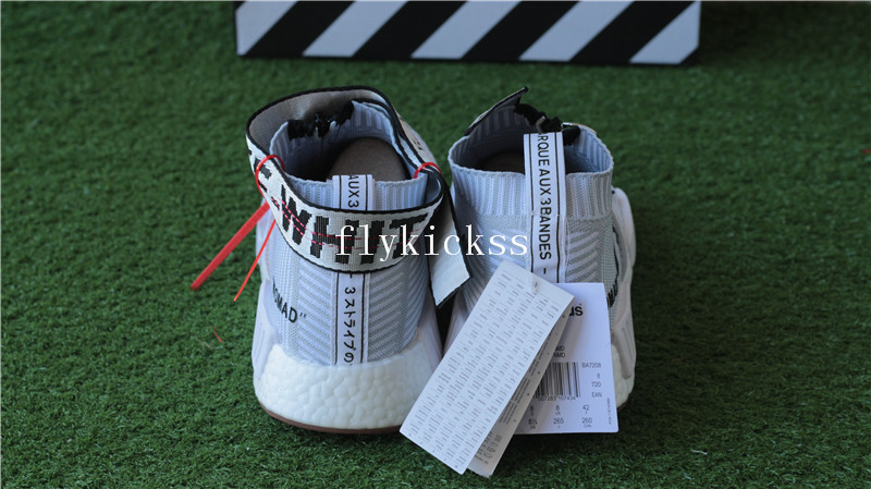 OFF-WHITE x Adidas NMD City Sock Real Boost